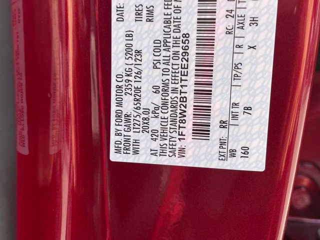 2026 Ruby Red Metallic Tinted Clearcoat Ford Super Duty F-250 SRW Platinum Lift 4X4 Truck