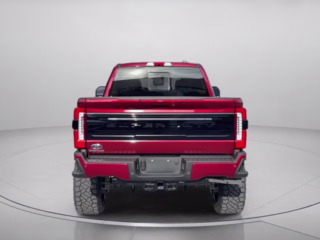2026 Ruby Red Metallic Tinted Clearcoat Ford Super Duty F-250 SRW Platinum Lift 4X4 Truck