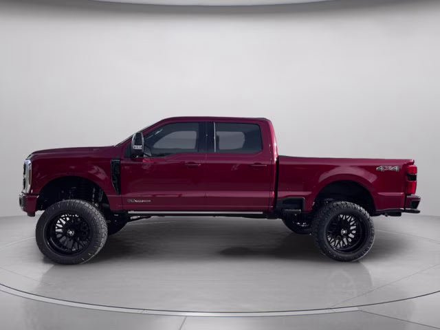 2026 Ruby Red Metallic Tinted Clearcoat Ford Super Duty F-250 SRW Platinum Lift 4X4 Truck