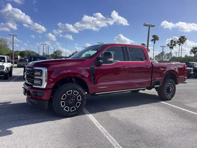 2026 Ruby Red Metallic Tinted Clearcoat Ford Super Duty F-250 SRW Platinum 4X4 Truck