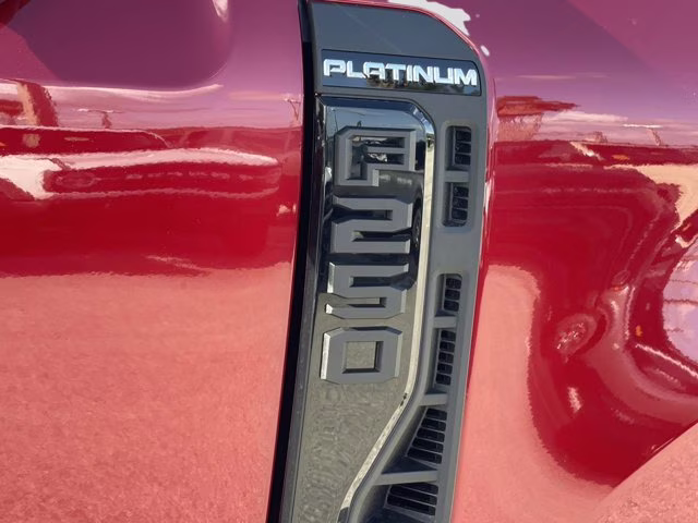 2026 Ruby Red Metallic Tinted Clearcoat Ford Super Duty F-250 SRW Platinum 4X4 Truck