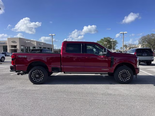 2026 Ruby Red Metallic Tinted Clearcoat Ford Super Duty F-250 SRW Platinum 4X4 Truck