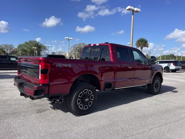 2026 Ruby Red Metallic Tinted Clearcoat Ford Super Duty F-250 SRW Platinum 4X4 Truck