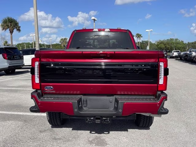2026 Ruby Red Metallic Tinted Clearcoat Ford Super Duty F-250 SRW Platinum 4X4 Truck