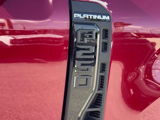 2026 Ruby Red Metallic Tinted Clearcoat Ford Super Duty F-250 SRW Platinum 4X4 Truck