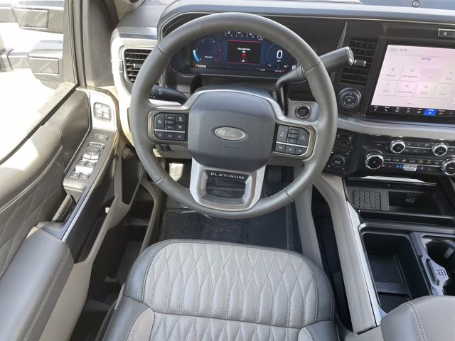 2026 Star White Metallic Tri-Coat Ford Super Duty F-350 SRW Valor Lift 4X4 Truck