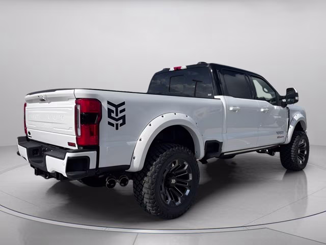 2026 Star White Metallic Tri-Coat Ford Super Duty F-350 SRW Valor Lift 4X4 Truck