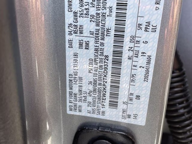 2026 Iconic Silver Metallic Ford F-150 STX RWD Truck