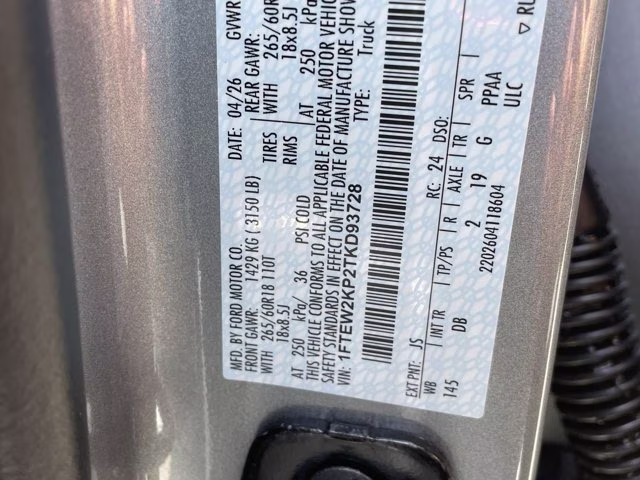 2026 Iconic Silver Metallic Ford F-150 STX RWD Truck