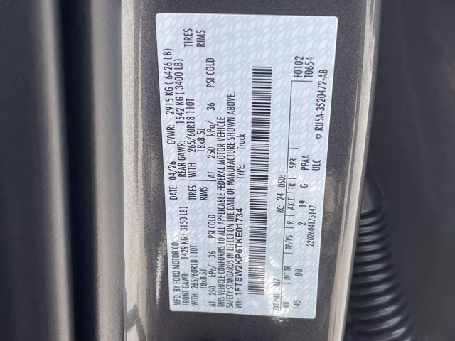 2026 Carbonized Gray Metallic Ford F-150 STX RWD Truck
