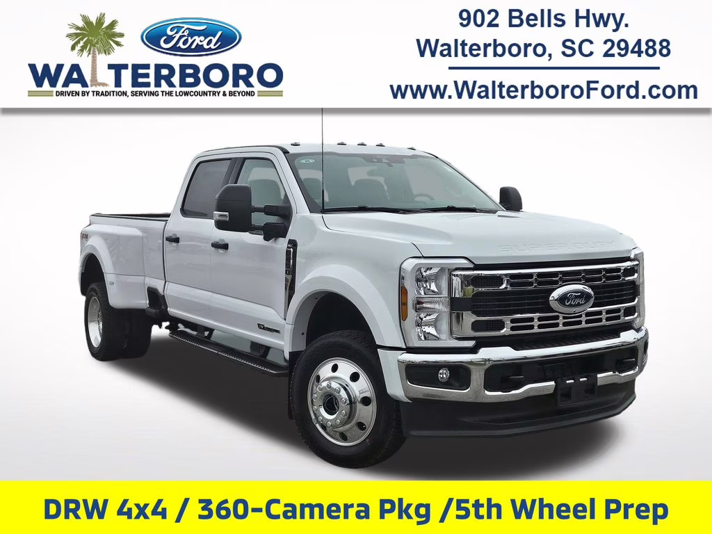 2026 Oxford White Ford Super Duty F-450 DRW XLT 4X4 Truck