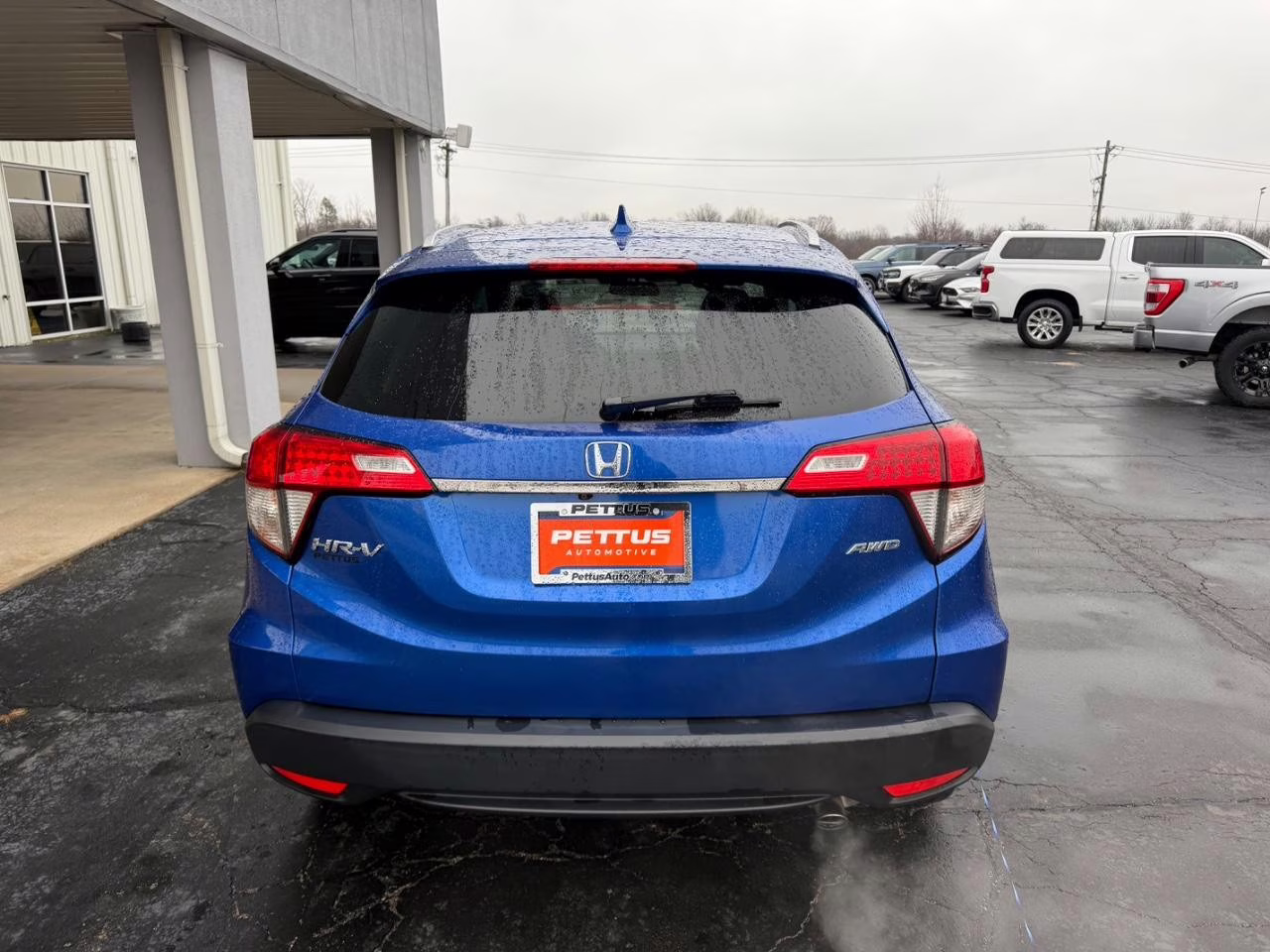 2022 Aegean Blue Metallic Honda HR-V EX AWD SUV