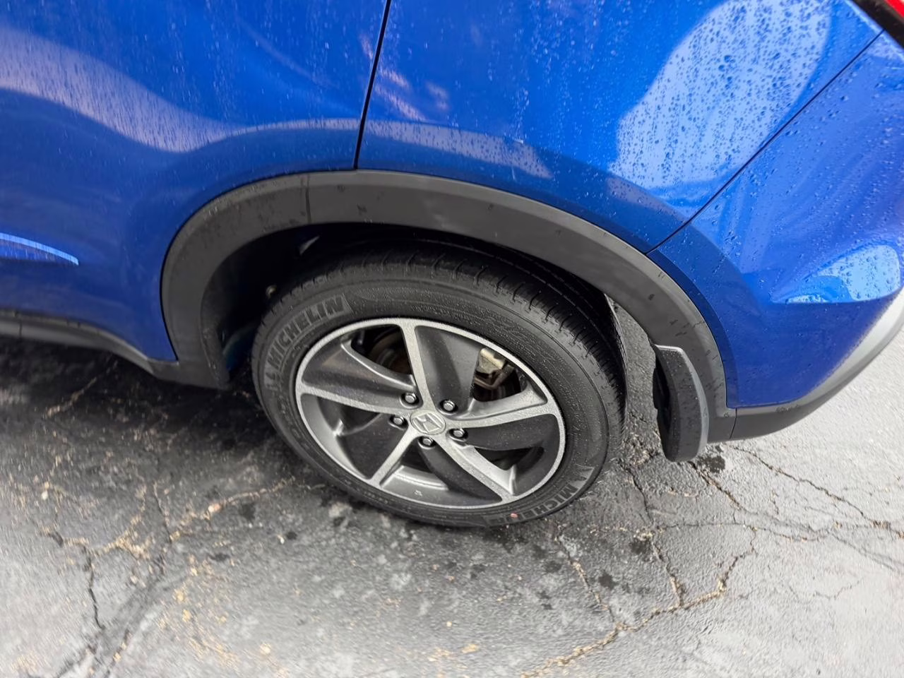 2022 Aegean Blue Metallic Honda HR-V EX AWD SUV