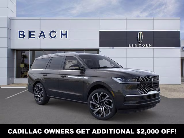 2026 Infinite Black Metallic Clearcoat Lincoln Navigator Reserve 4X4 SUV