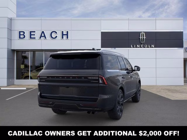 2026 Infinite Black Metallic Clearcoat Lincoln Navigator Reserve 4X4 SUV