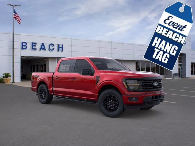2026 Ruby Red Metallic Tinted Clearcoat Ford F-150 XLT 4X4 Truck