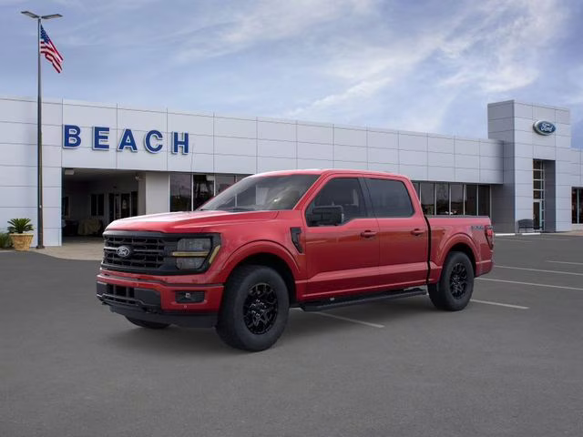 2026 Ruby Red Metallic Tinted Clearcoat Ford F-150 XLT 4X4 Truck