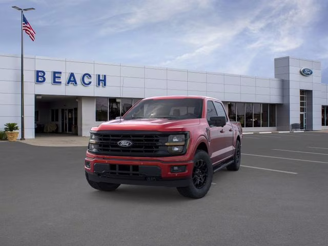 2026 Ruby Red Metallic Tinted Clearcoat Ford F-150 XLT 4X4 Truck