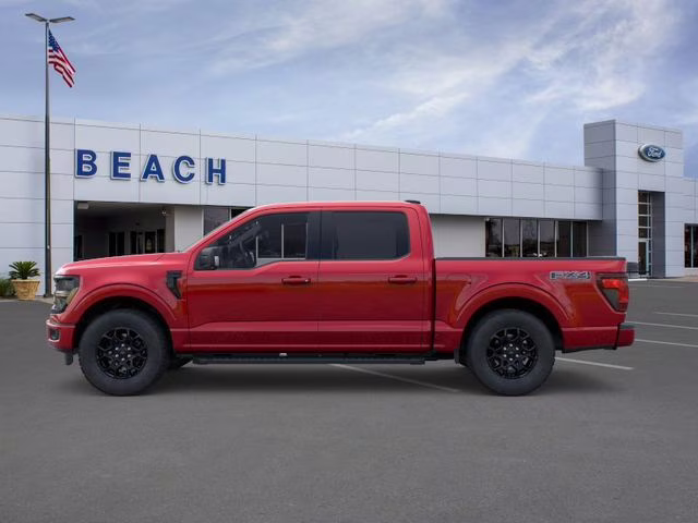 2026 Ruby Red Metallic Tinted Clearcoat Ford F-150 XLT 4X4 Truck