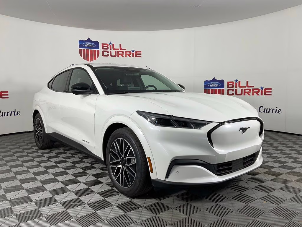 2026 White Ford Mustang Mach-E Premium RWD SUV