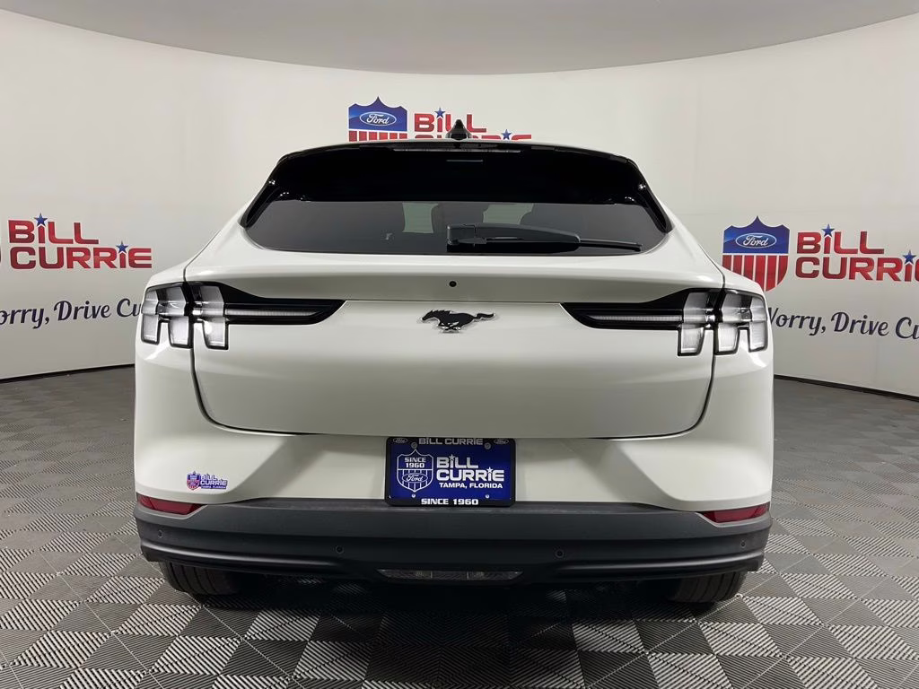 2026 White Ford Mustang Mach-E Premium RWD SUV