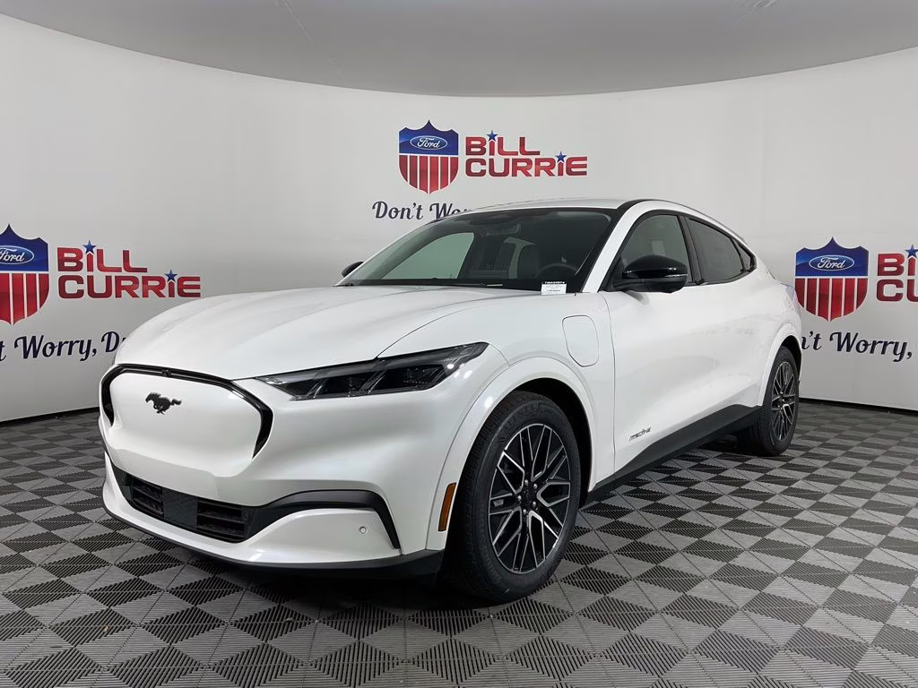 2026 White Ford Mustang Mach-E Premium RWD SUV