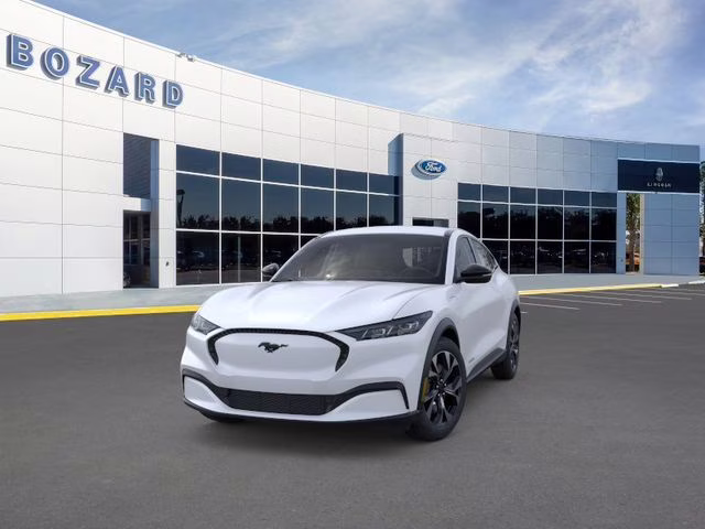 2026 Star White Metallic Tri-Coat Ford Mustang Mach-E Select RWD SUV