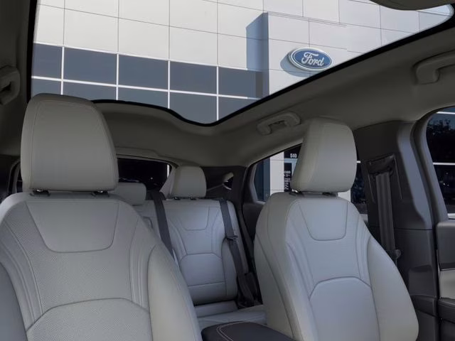 2026 Star White Metallic Tri-Coat Ford Mustang Mach-E Premium RWD SUV