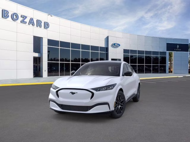 2026 Star White Metallic Tri-Coat Ford Mustang Mach-E Premium RWD SUV