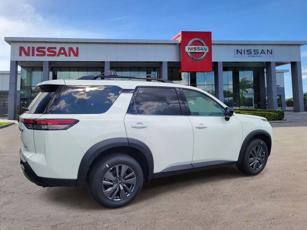 2026 Glacier White Nissan Pathfinder SV 4X4 SUV