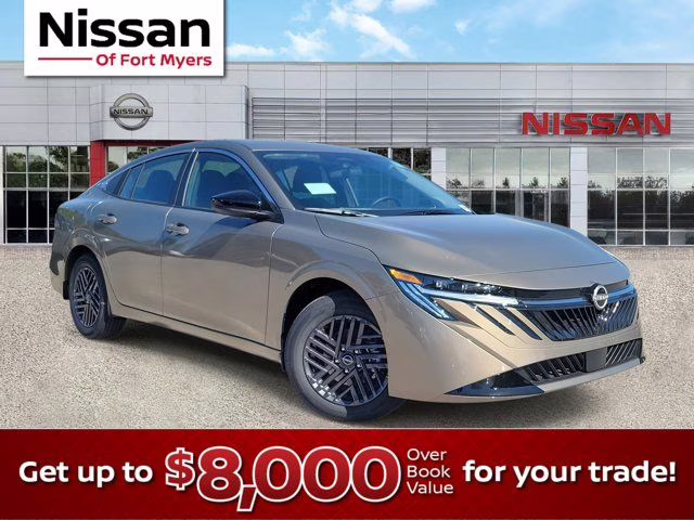 2026 Bronze Nissan Sentra SV FWD Sedan