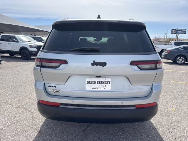 2026 Silver Jeep Grand Cherokee L Altitude 4X4 SUV
