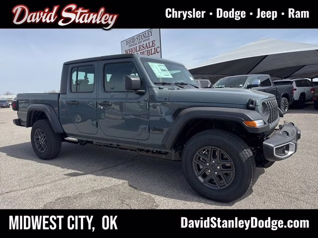 2026 Anvil Clearcoat Jeep Gladiator Sport 4X4 Truck