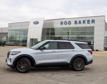 2026 Space White Ford Explorer ST 4X4 SUV