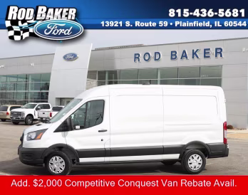 2026 Oxford White Ford Transit Cargo Van Base RWD Van
