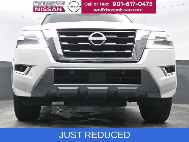2023 Aspen White Tricoat Nissan Armada SL RWD SUV