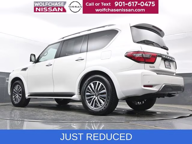 2023 Aspen White Tricoat Nissan Armada SL RWD SUV
