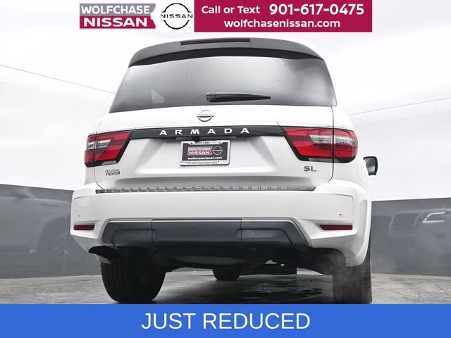 2023 Aspen White Tricoat Nissan Armada SL RWD SUV
