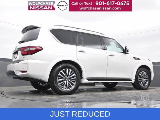 2023 Aspen White Tricoat Nissan Armada SL RWD SUV