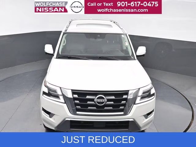 2023 Aspen White Tricoat Nissan Armada SL RWD SUV