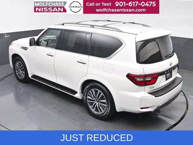 2023 Aspen White Tricoat Nissan Armada SL RWD SUV