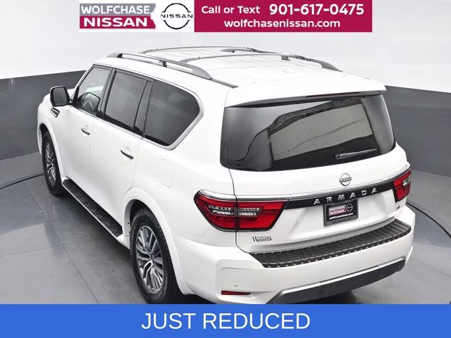 2023 Aspen White Tricoat Nissan Armada SL RWD SUV