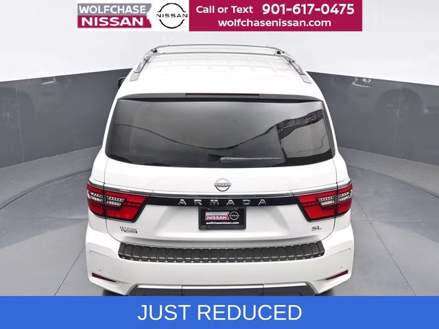 2023 Aspen White Tricoat Nissan Armada SL RWD SUV