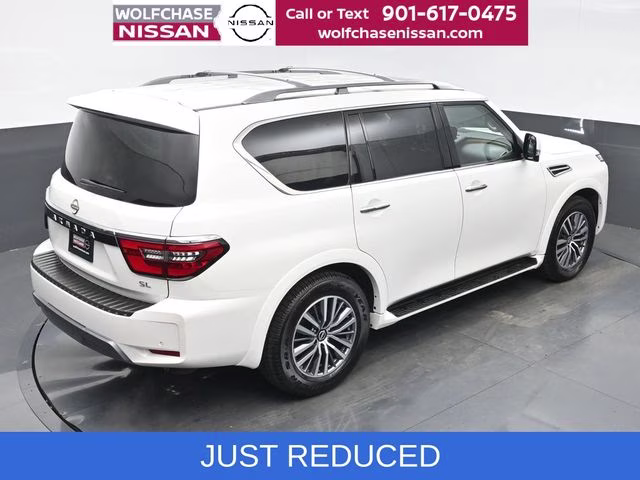 2023 Aspen White Tricoat Nissan Armada SL RWD SUV