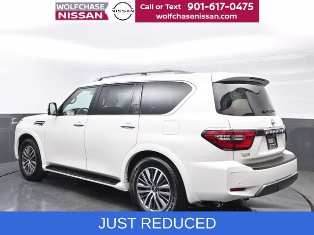 2023 Aspen White Tricoat Nissan Armada SL RWD SUV