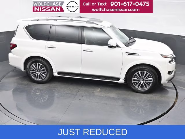 2023 Aspen White Tricoat Nissan Armada SL RWD SUV