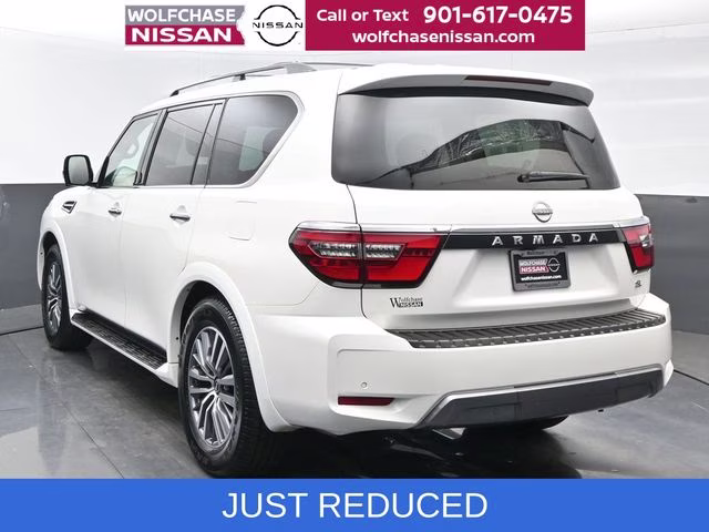 2023 Aspen White Tricoat Nissan Armada SL RWD SUV