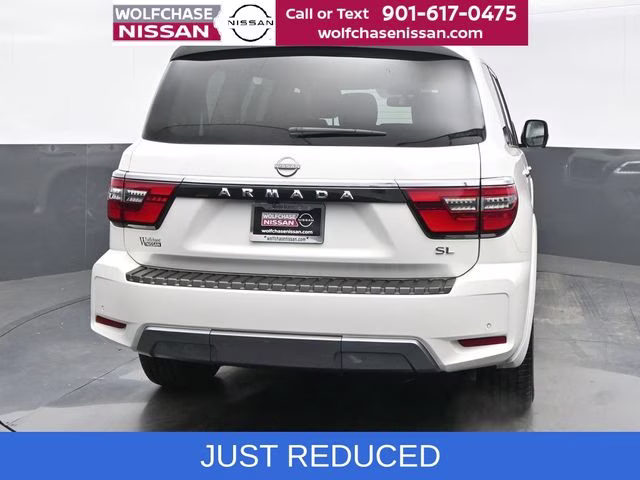 2023 Aspen White Tricoat Nissan Armada SL RWD SUV