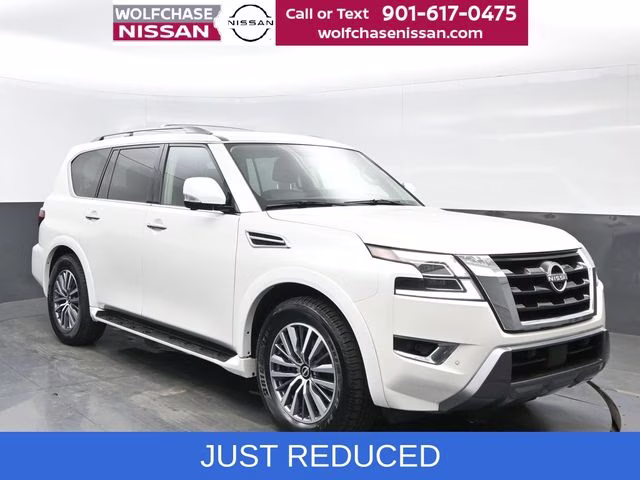 2023 Aspen White Tricoat Nissan Armada SL RWD SUV