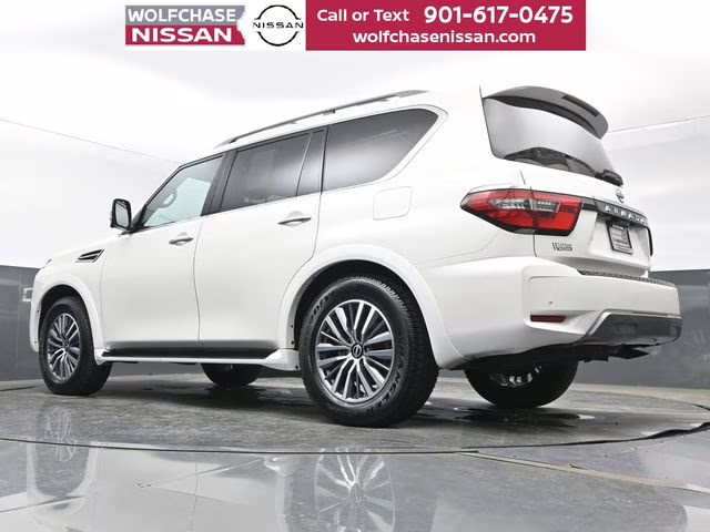 2023 Aspen White Tricoat Nissan Armada SL RWD SUV